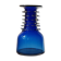 Vintage blue handmade glass vase Lwiw Ukraine