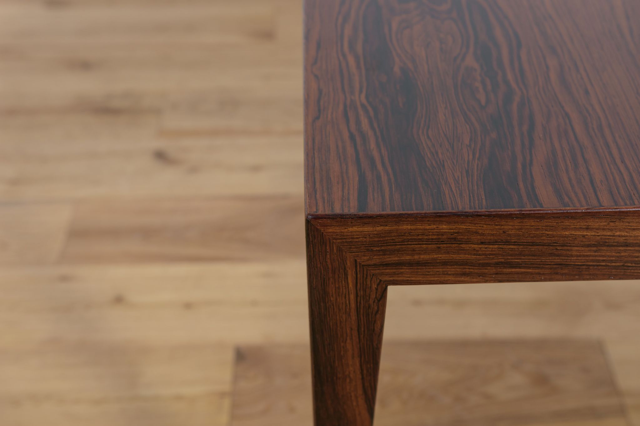 Mid-Century  Rosewood Coffee Table by Severin Hansen for Haslev Furniture Carpentry, 1960s