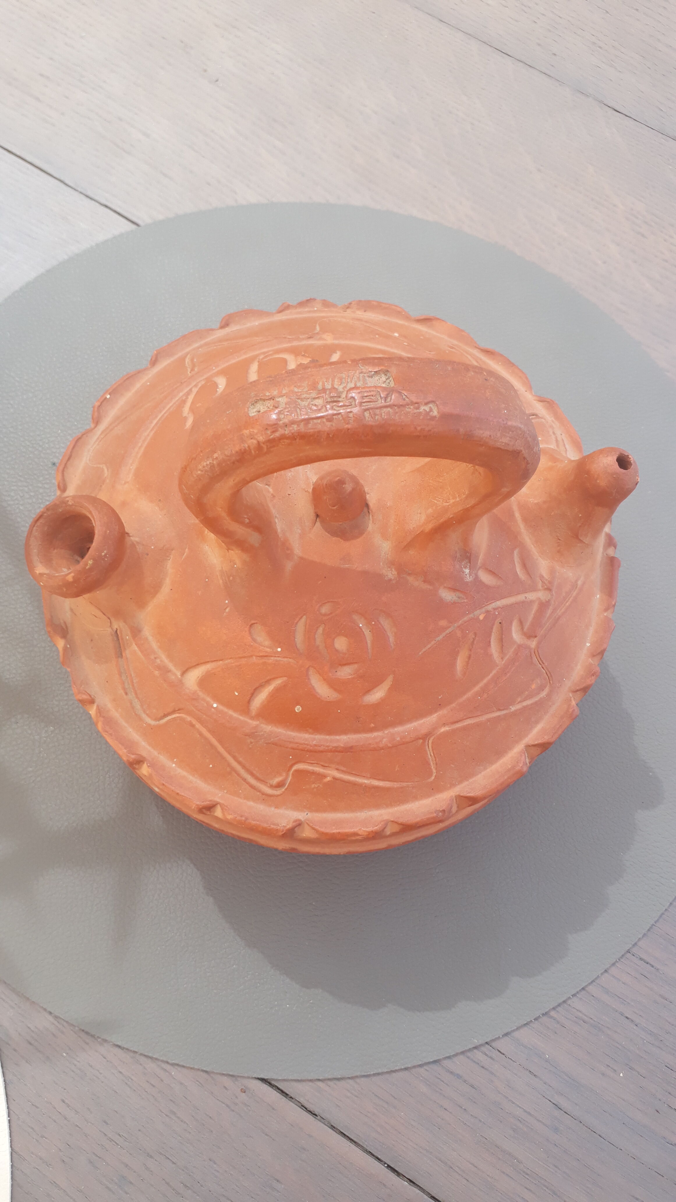 Ancient terracotta jug, Ramon José Verdu, Portugal