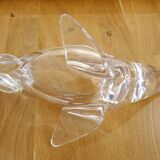Sèvres crystal sea lion ashtray