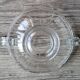 Glass fruit bowl, Val Saint Lambert style