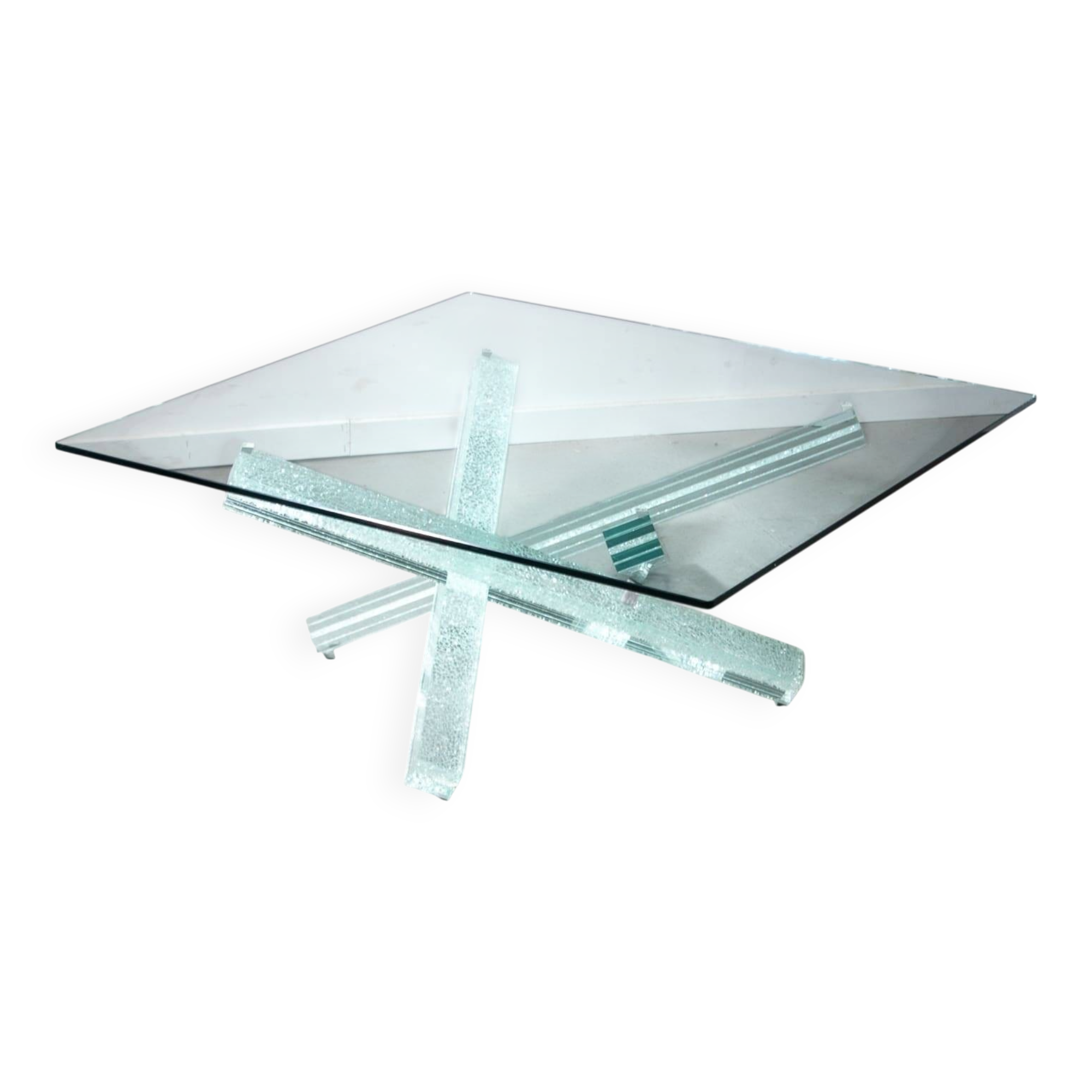 Table basse Mikado conçue par Maurice Barilone pour Roche Bobois