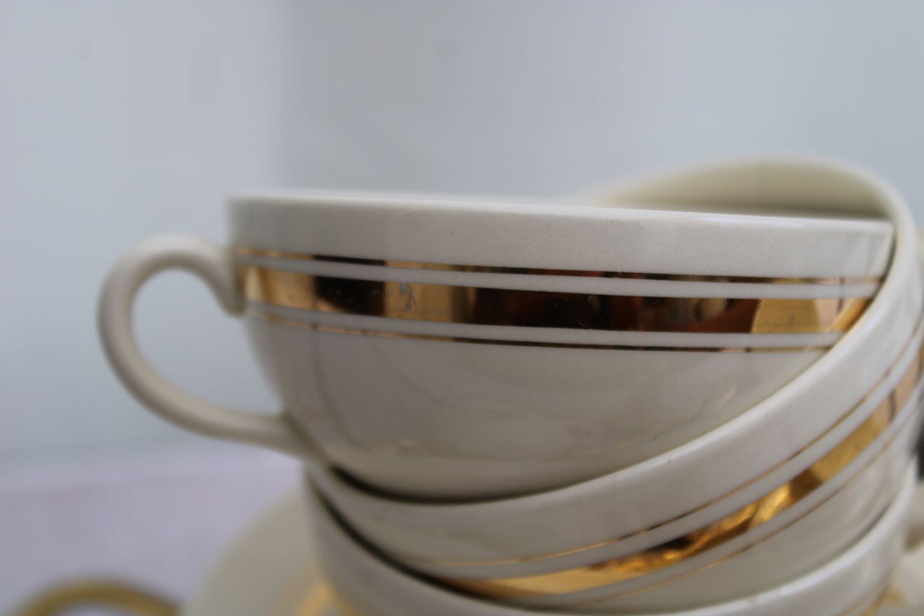 Set of 6 villeroy and boch coffee cups