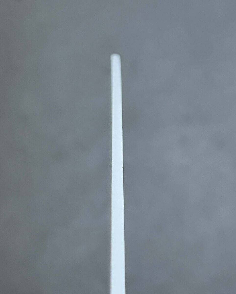 Outdoor metal table series Tio minimalist by Chris Martin for Massproductions, Finland.