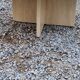 Set of 3 travertine trundle coffee tables from the 70s