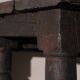 Console table in Shou Sugi Ban finish
