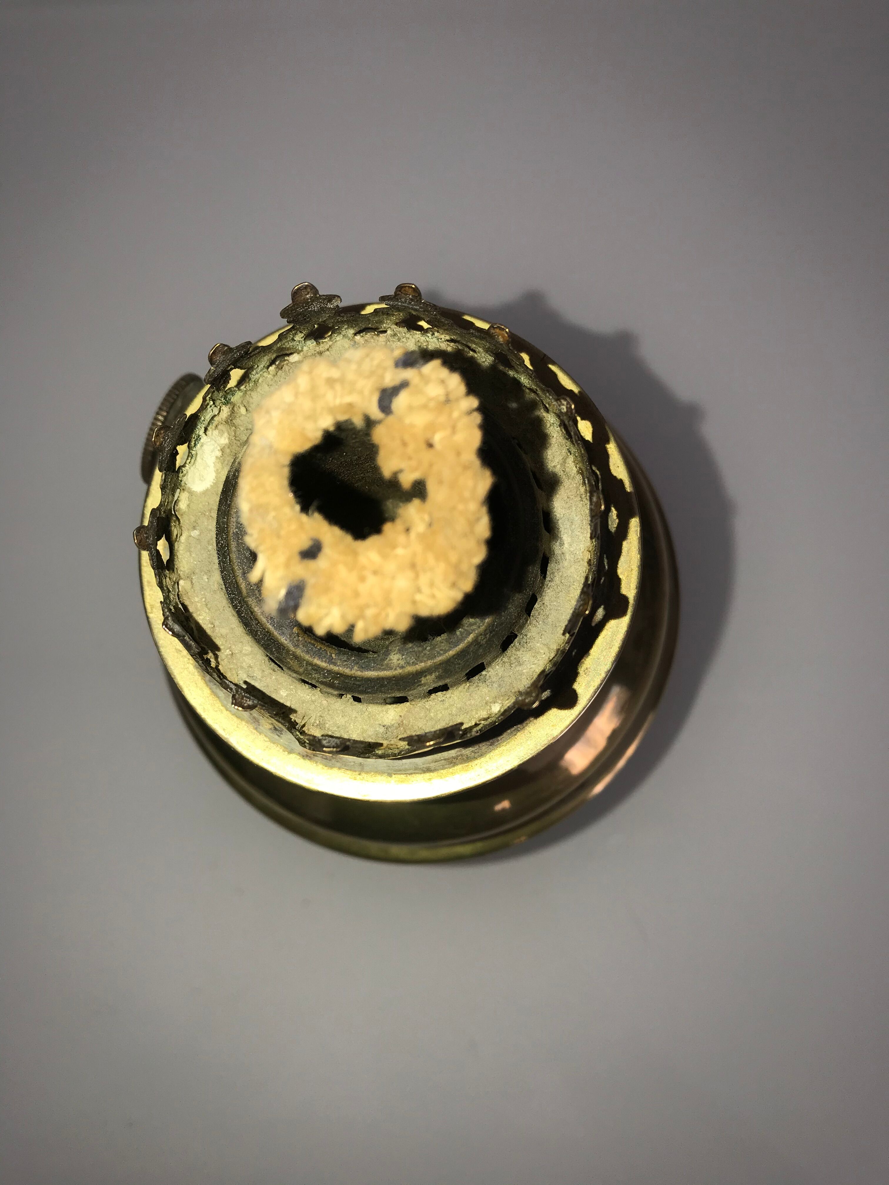 Lampe à pétrole laiton