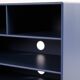 Montana bookcase – blue – 4 shelves