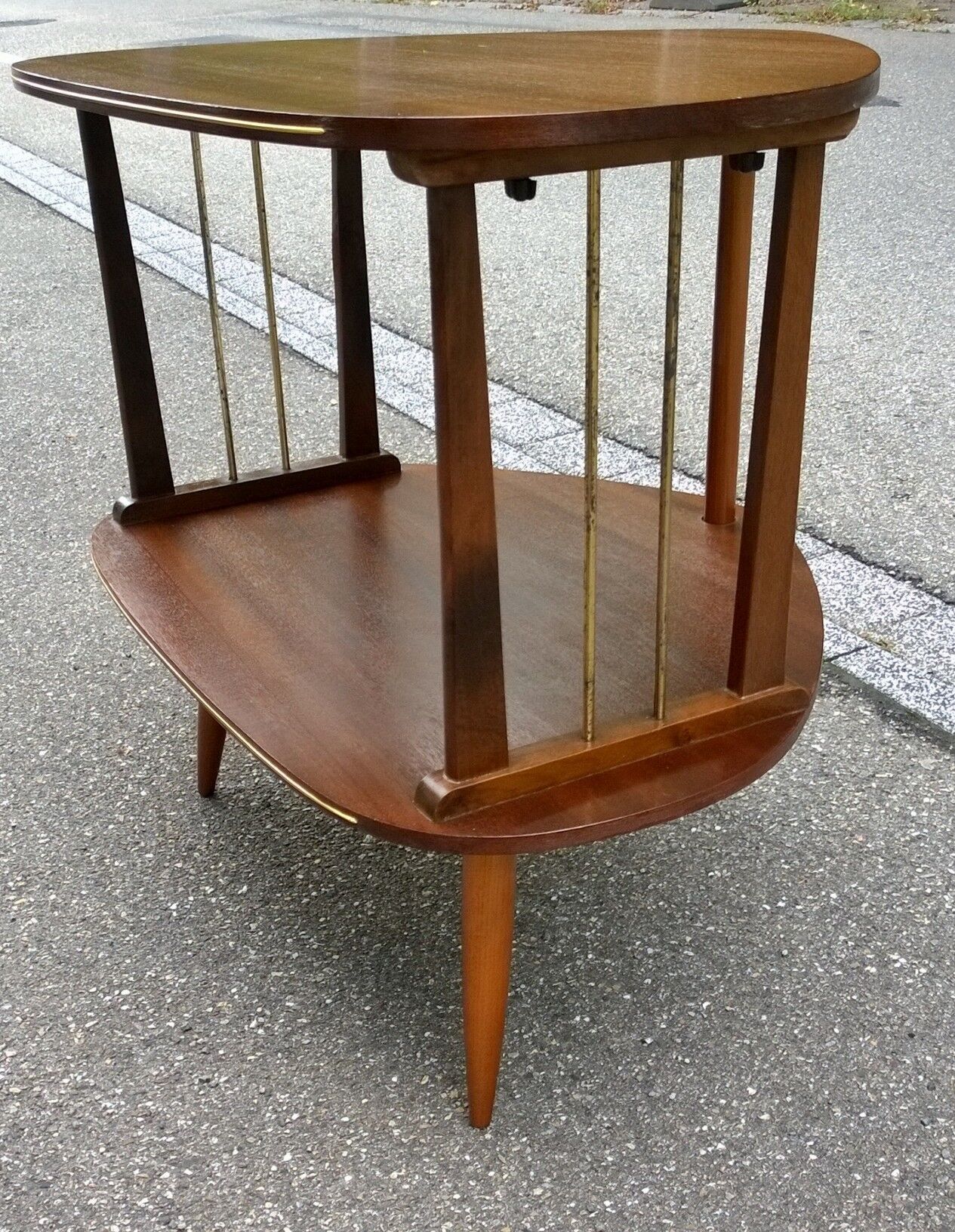 Vintage corner table