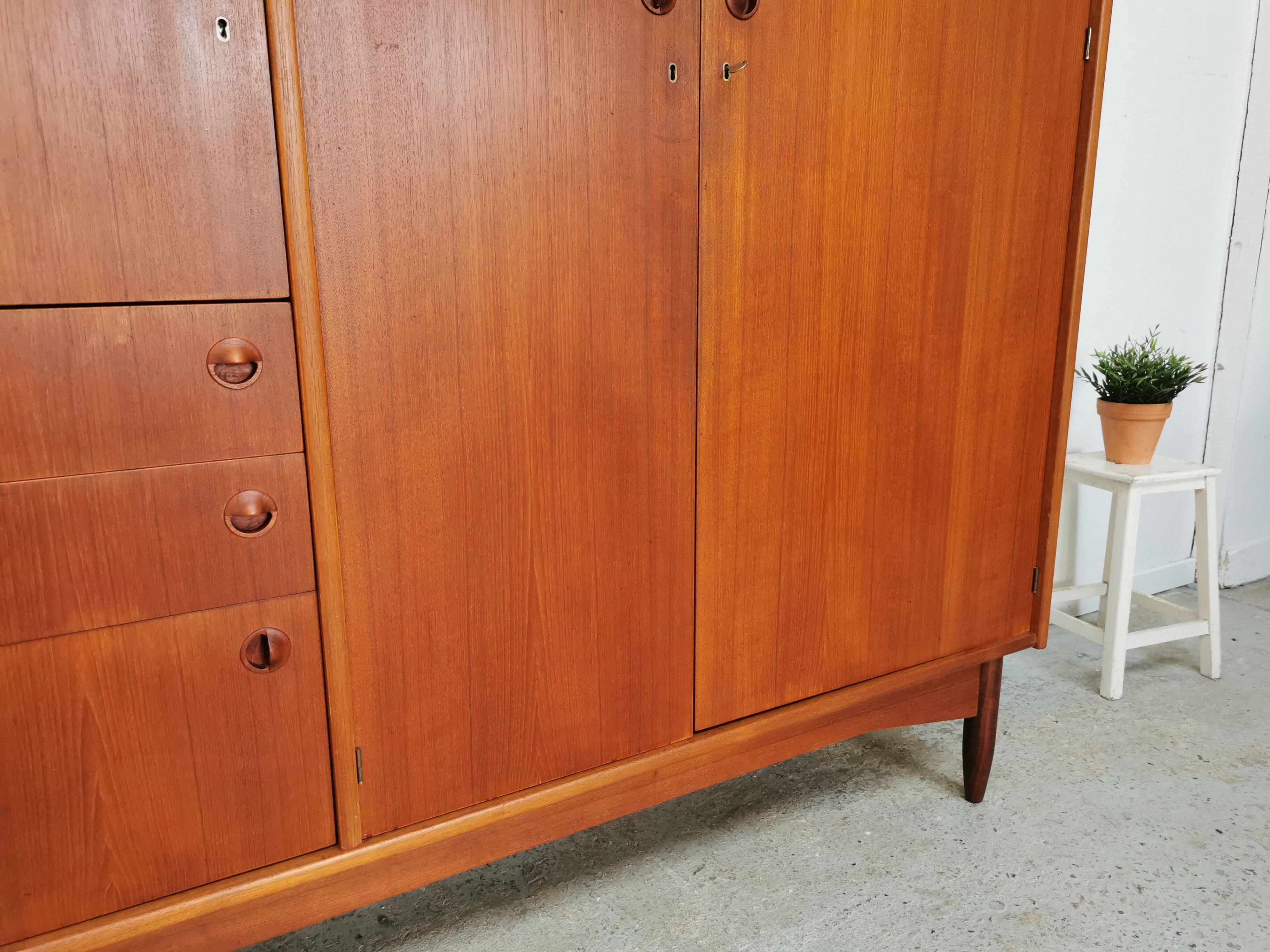Teak cabinet design Tricoire & Vecchione