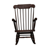Rocking chair en bois