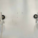 Pair of 70's adjustable spot lights