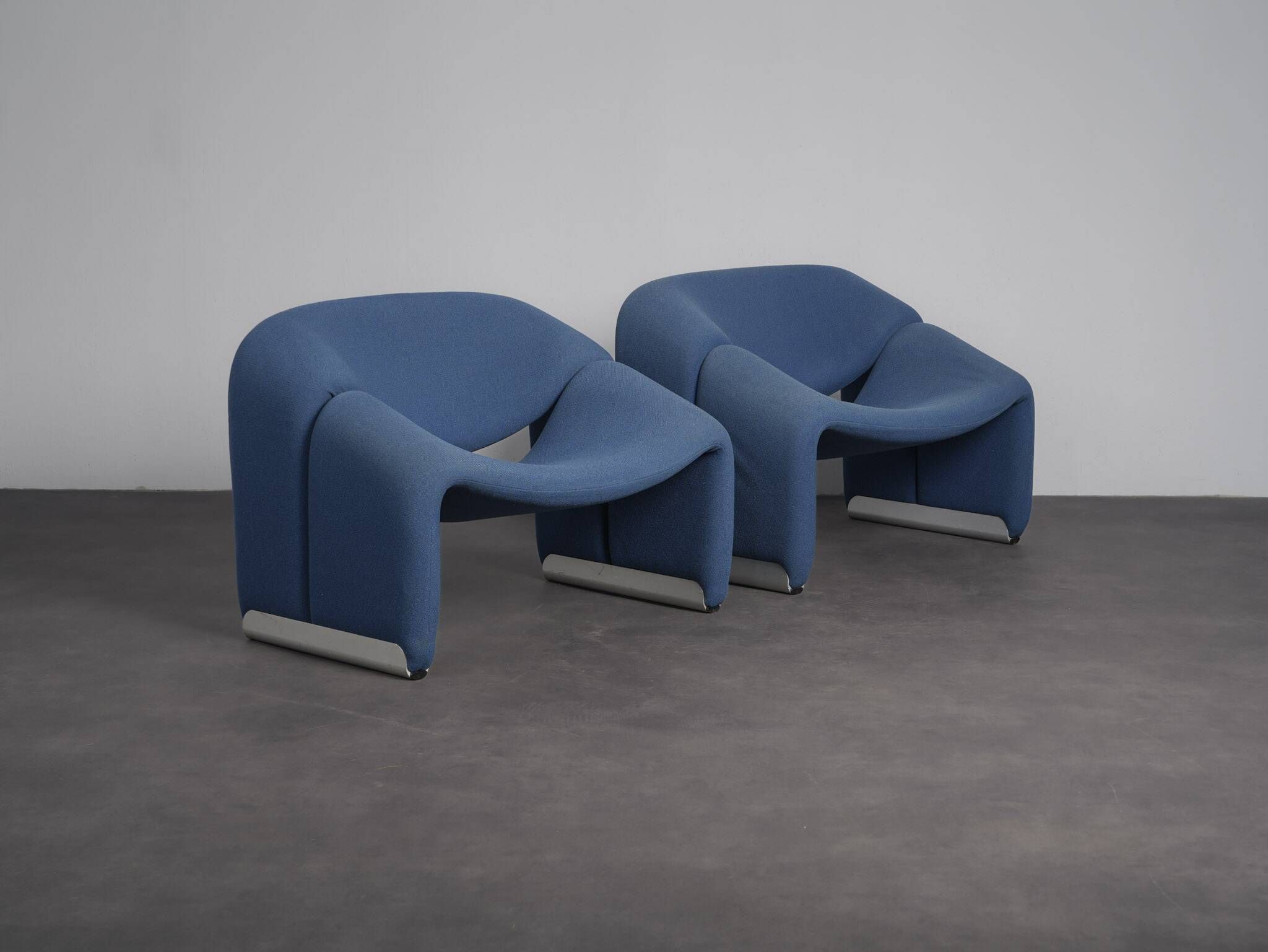Pair of F598 Groovy lounge chairs by Pierre Paulin for Artifort, Netherlands, 1970s