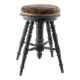 Tabouret de piano ajustable antique néerlandais