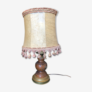 Lamp, vintage pork bladder day offal