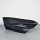 "Moon System" canapé in black leather, Zaha Hadid for B&B Italia, 2007