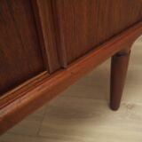 Enfilade en teck, design danois, années 1960, production : Omann Jun