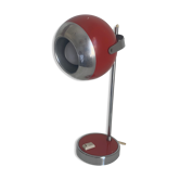 Vintage lamp 1960 eyeball desk currant