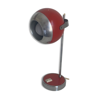 Vintage lamp 1960 eyeball desk currant