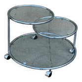 Coffee table with 3 trays