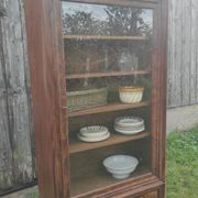 Parisian glass cabinet.