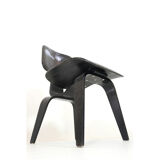 Set of 4 DCW chairs by Charles & ray Eames