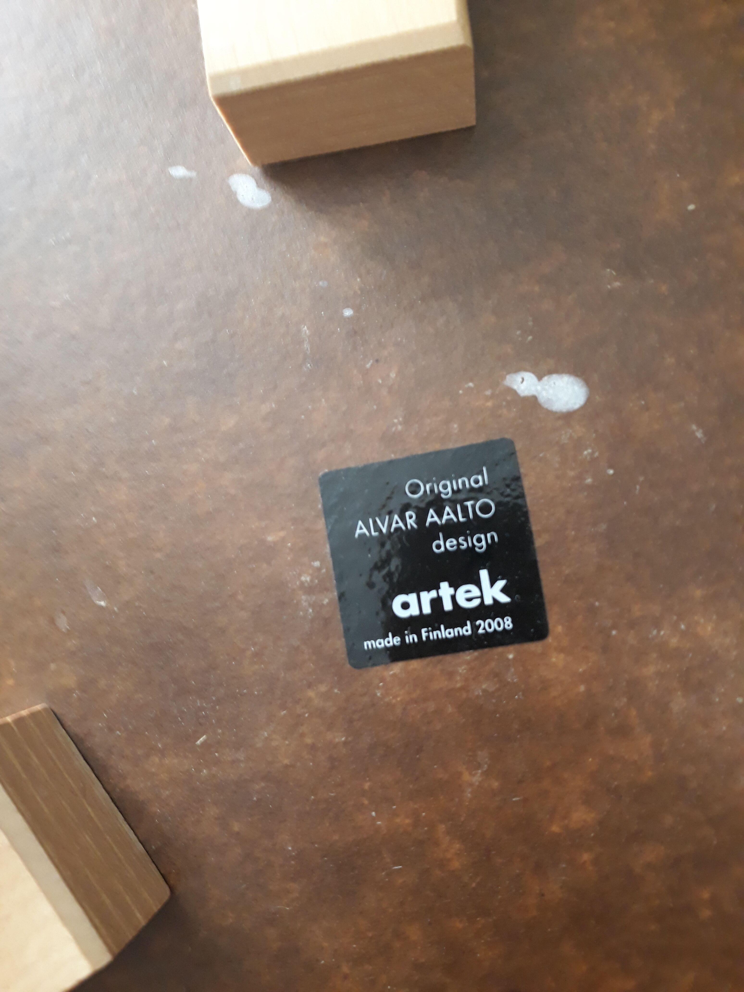 Alvar Aalto E60 stool for Artek