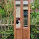 Double beveled mirrored closet doors