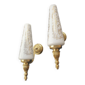 Pair of wall sconces from the 1960s.