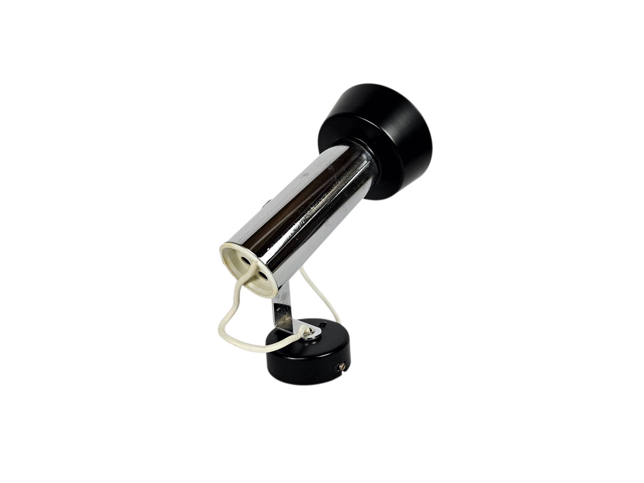 Dutch OMI - Koch & Lowy - Space Age - wall spotlight - chrome - metal - 3rd