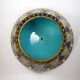 Antique Sarreguemines Majolica and bronze planter-19th century