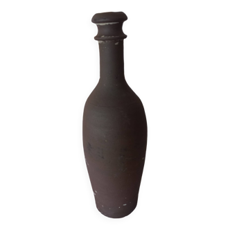 Terracotta bottle vase