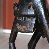 African zoomorphic wooden stool