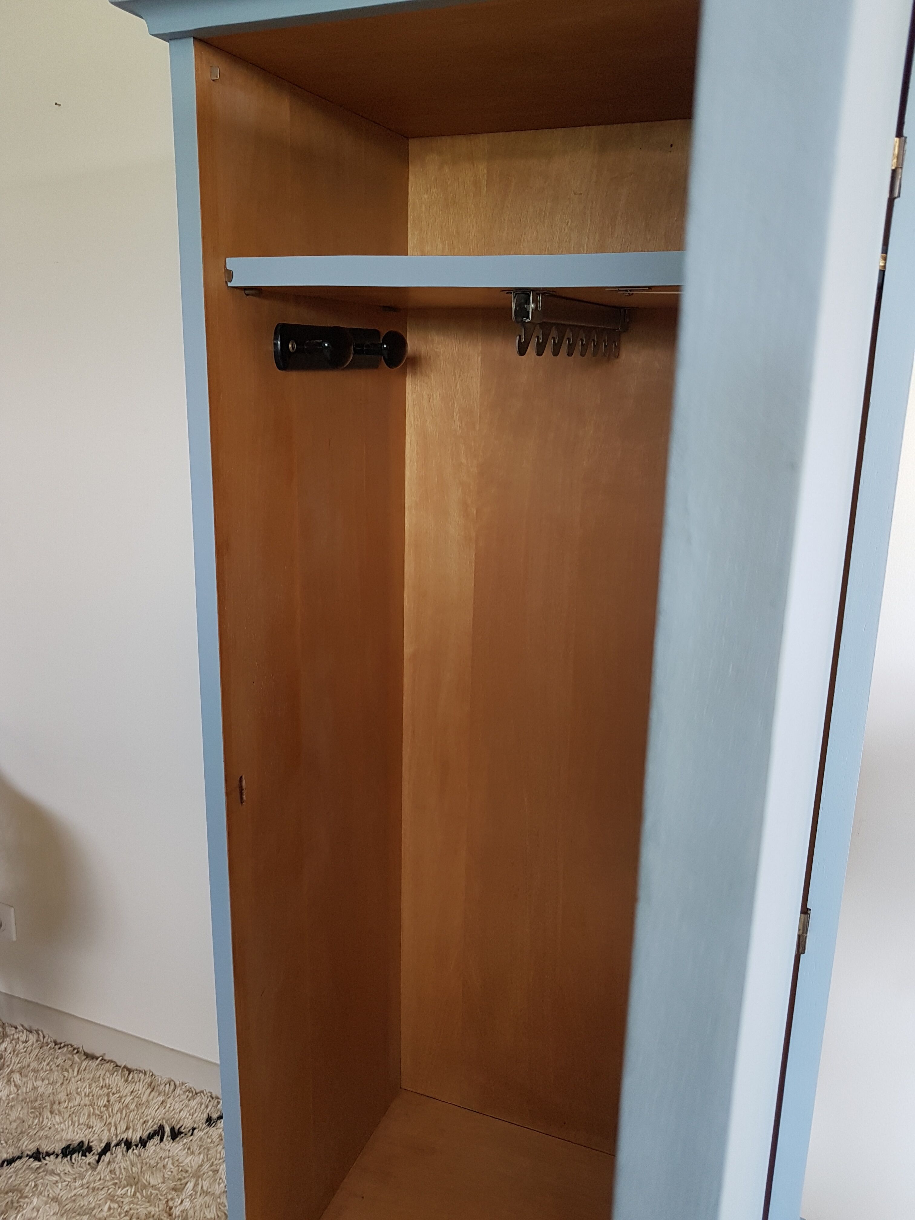 Renovated vintage wardrobe