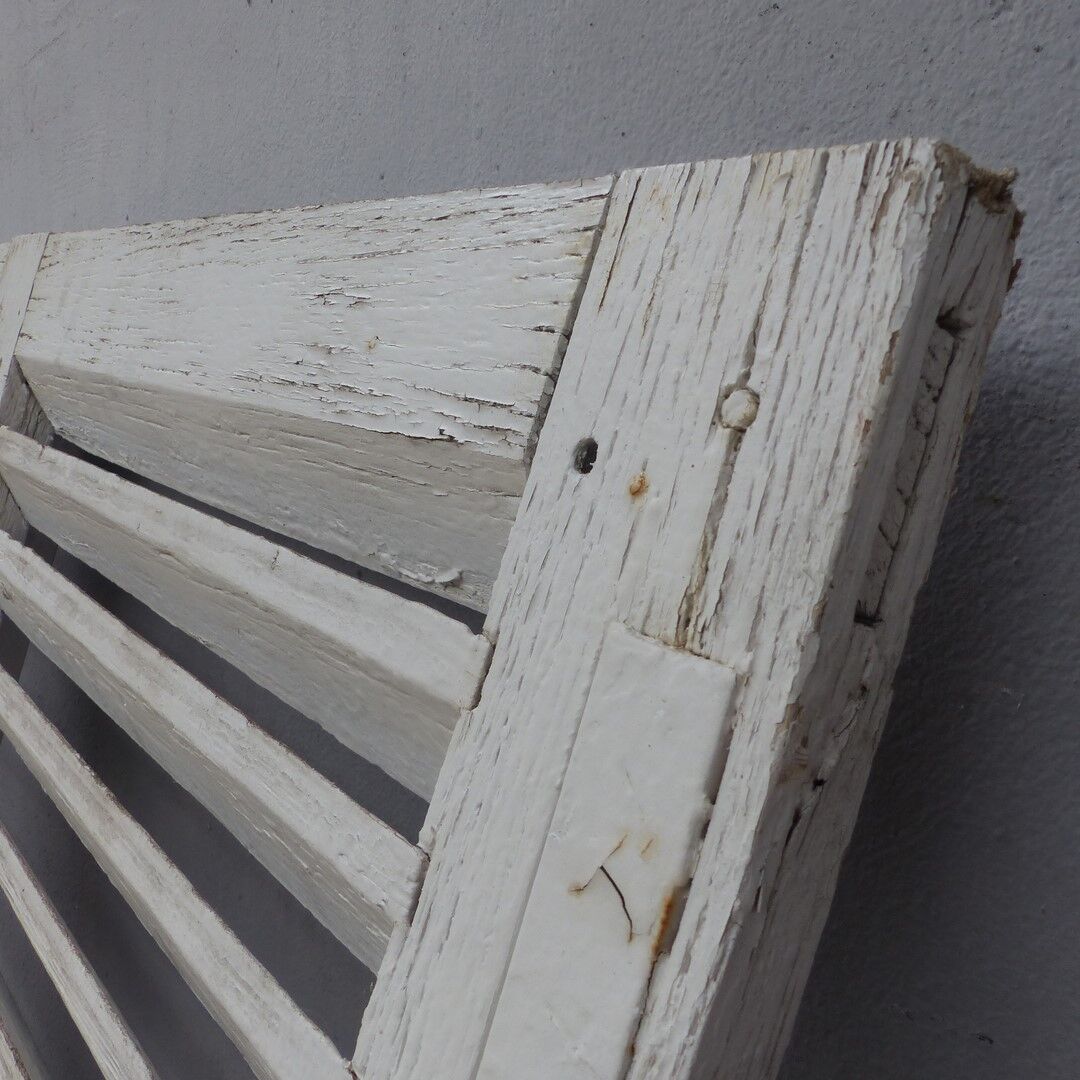 Old wooden shutters 2 leafs