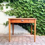 Raw wood desk from the 50s