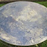 Mid century painted iron patio or garden table, 1960s