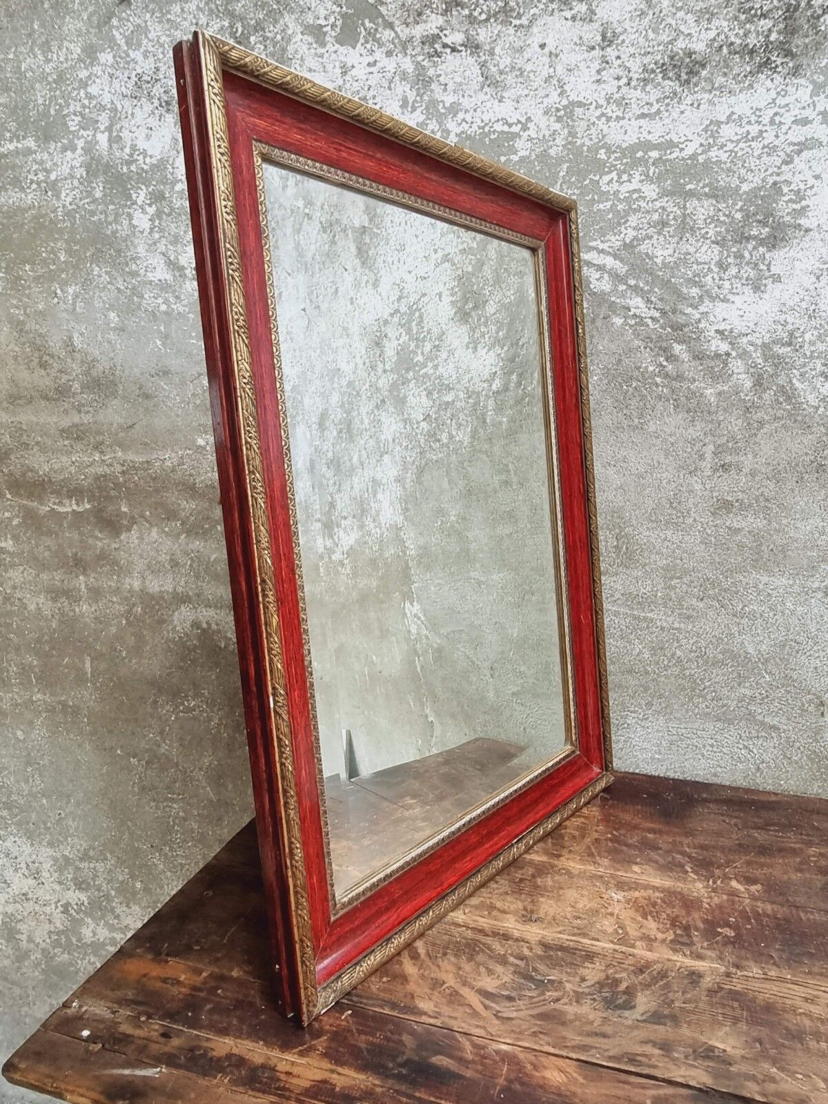 Antique French mirror wall mirror