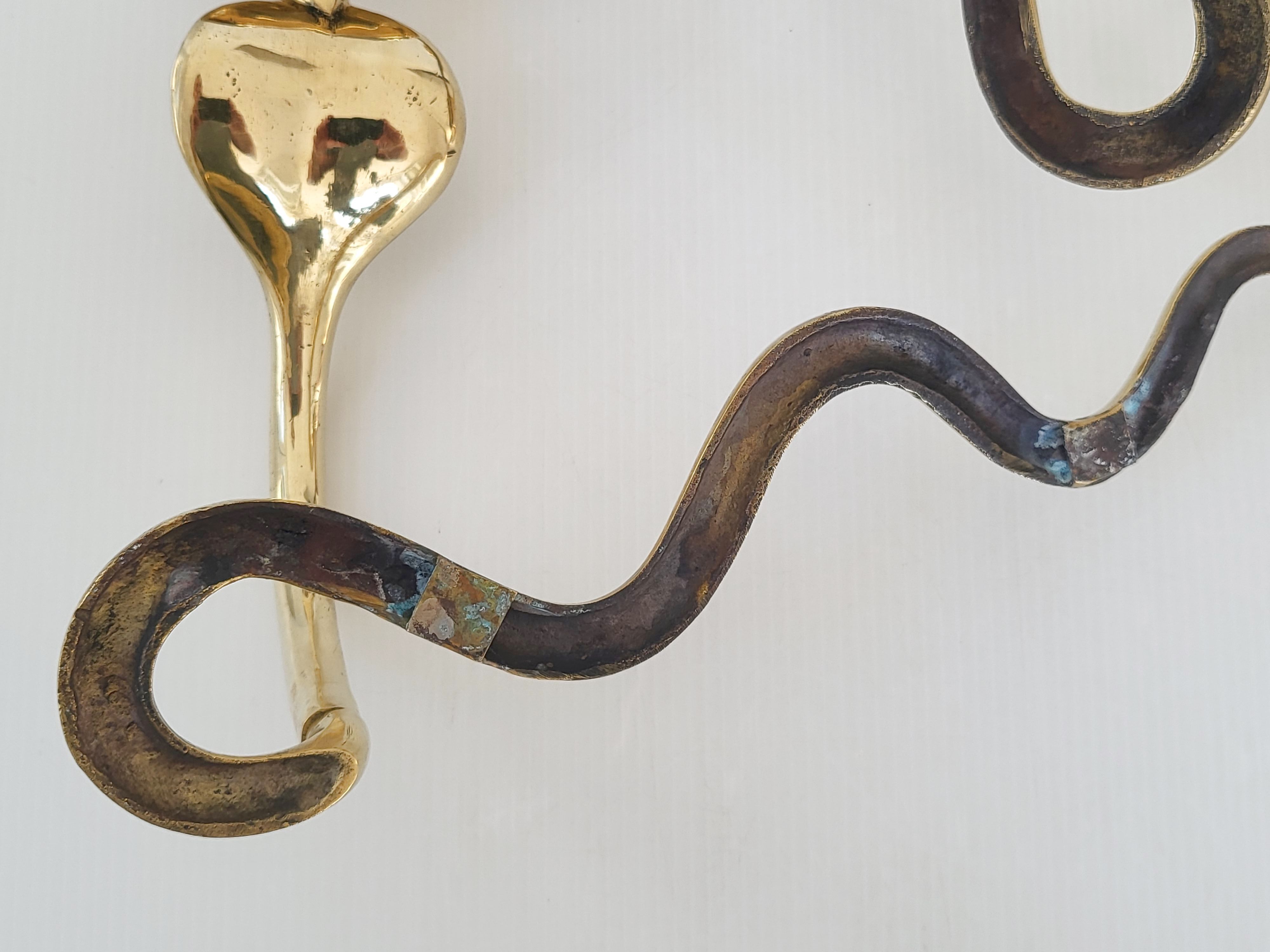 Ensemble de bougeoirs muraux vintage 1970