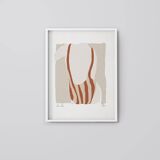 Female figure giclee art print, 50x70cm