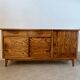 Old oak sideboard from the 1950s, vintage reconstruction period