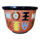 Ethnic terracotta plant pot