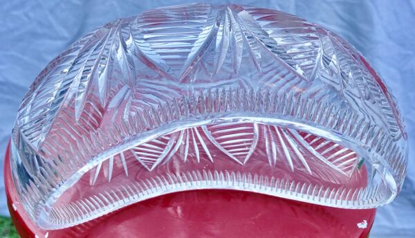 Corbeille coupe art déco en Cristal de Baccarat
