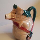 Orchies earthenware pitcher representing a small pig