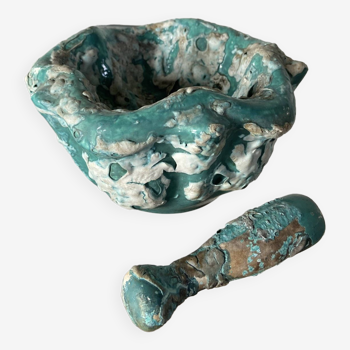 LUC Vallauris seafoam mortar