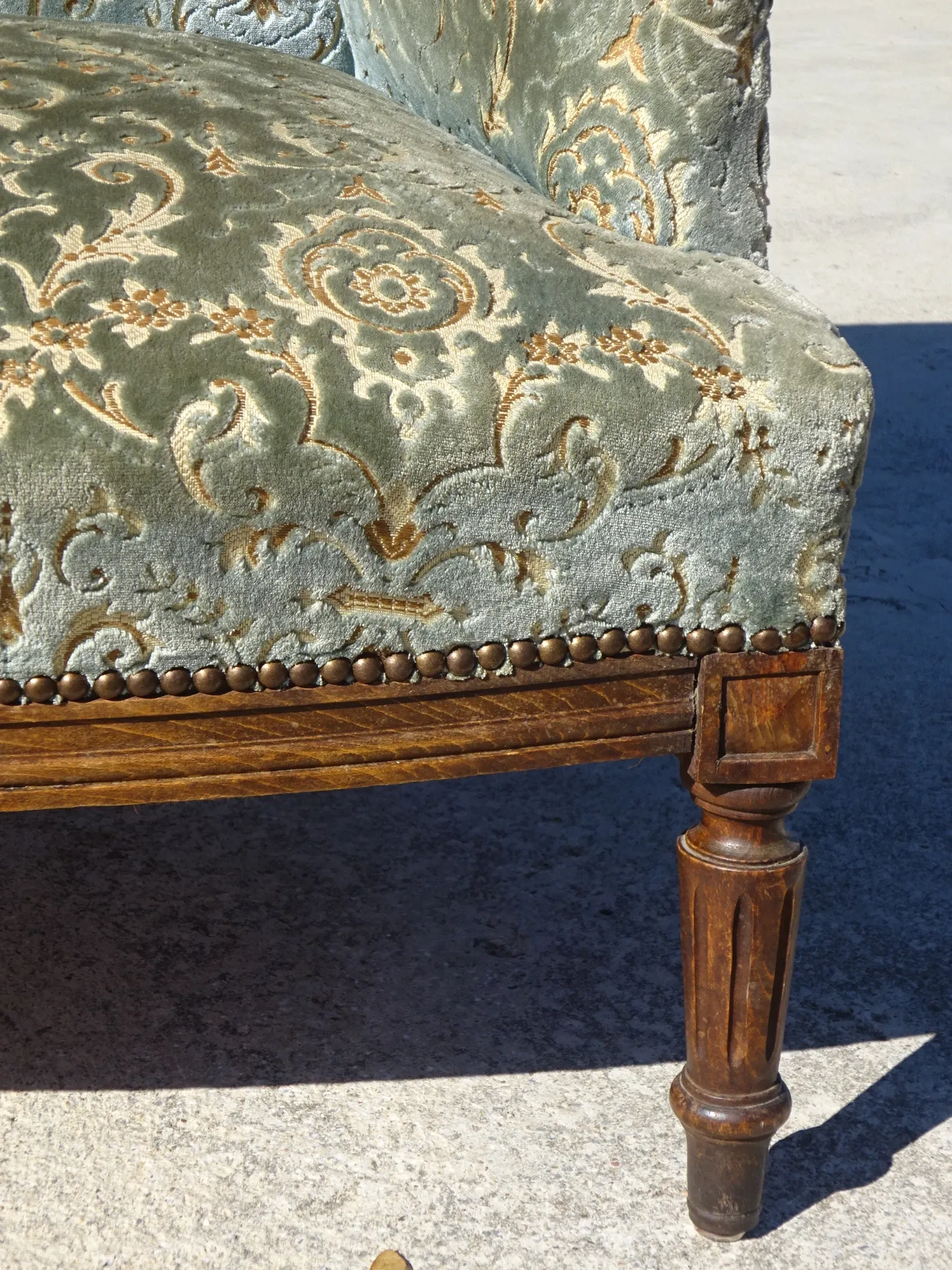 Napoleon III style armchair