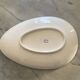Gien white herringbone dish