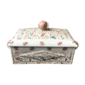 Porcelain box of limoges chapus - vintage son art deco perfect state