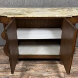 In the style of Dufresne: Art Nouveau period oak sideboard circa 1900