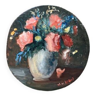 Painting on board